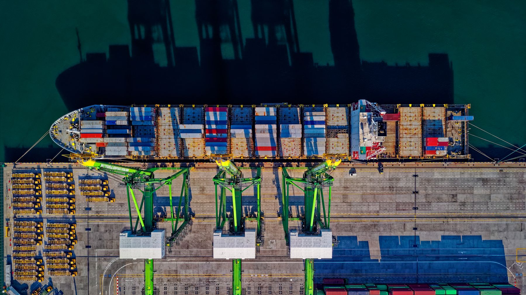 Ships in harbour